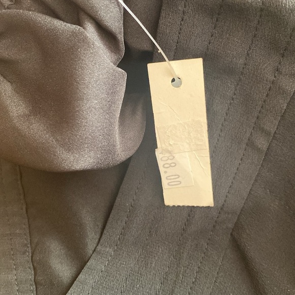 NWT Madewell Parkway Silk Wrap Black Mini Skirt size XS - Picture 10 of 13